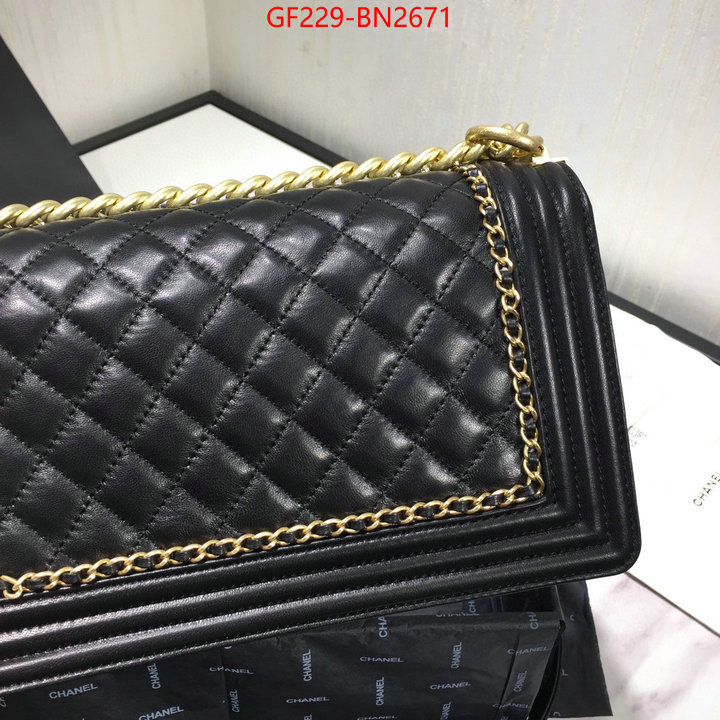 Chanel Bags(TOP)-Diagonal-,ID: BN2671,$: 229USD