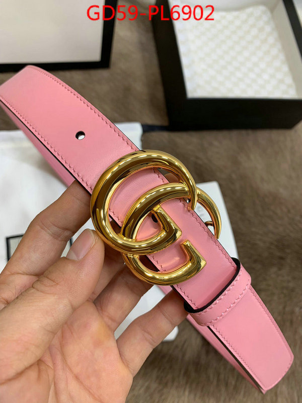 Belts-Gucci,highest product quality , ID: PL6902,$: 59USD