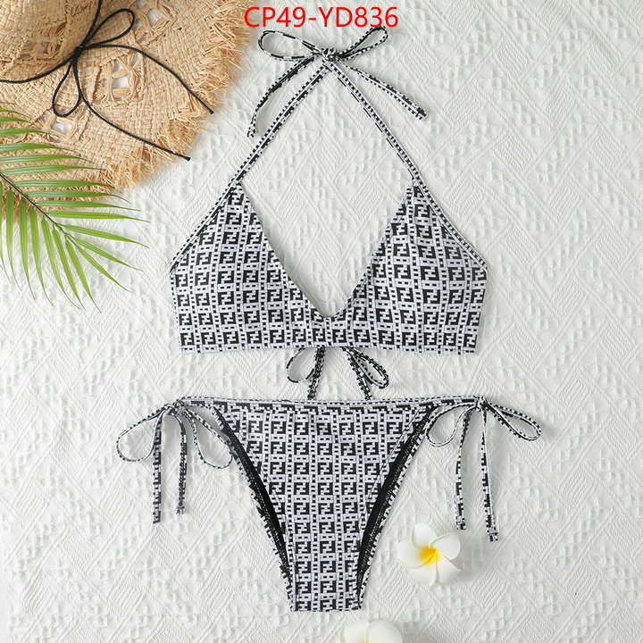 Swimsuit-Fendi,the best quality replica , ID: YD836,$: 49USD