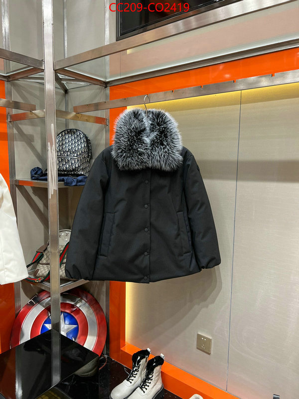 Down jacket Women-Moncler,replica designer , ID: CO2419,$: 209USD