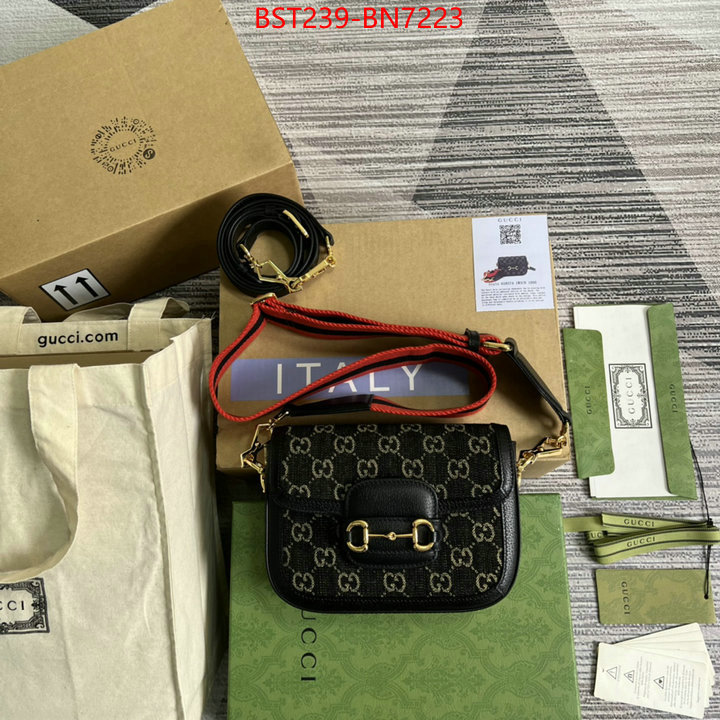 Gucci Bags(TOP)-Horsebit-,is it ok to buy replica ,ID: BN7223,$: 239USD