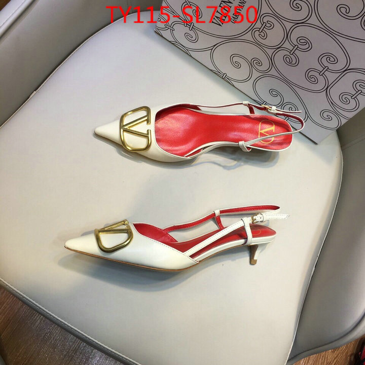 Women Shoes-Valentino,brand designer replica , ID: SL7850,$: 115USD
