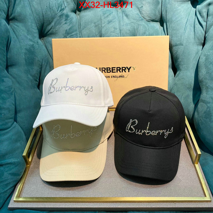 Cap (Hat)-Burberry,fake high quality , ID: HL3471,$: 32USD