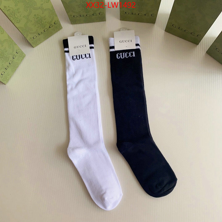 Sock-Gucci,the top ultimate knockoff , ID: LW1492,$: 32USD