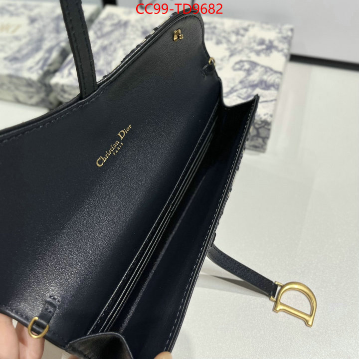 Dior Bags(TOP)-Wallet-,ID: TD9682,$: 99USD