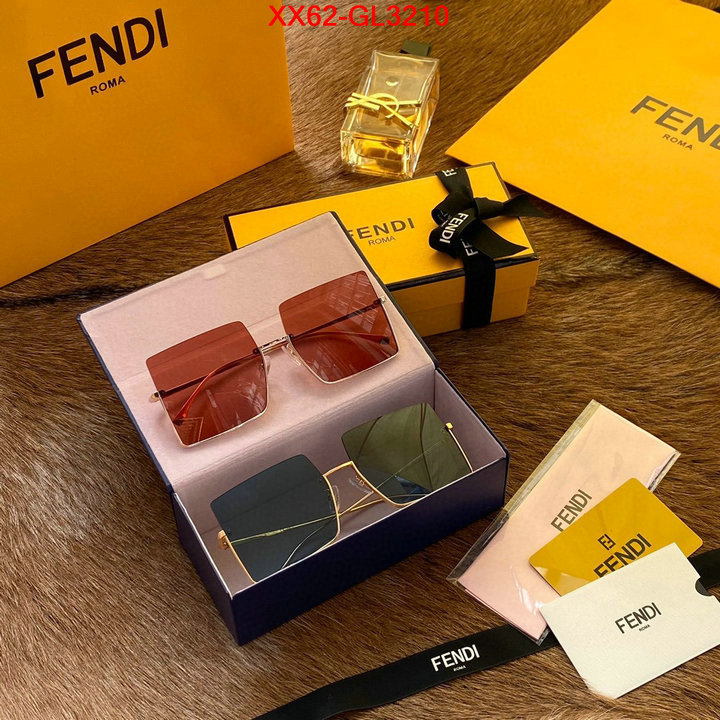 Glasses-Fendi,top perfect fake , ID: GL3210,$: 62USD