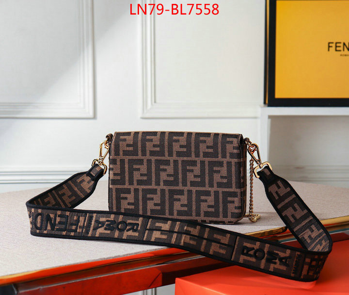 Fendi Bags(4A)-Diagonal-,high quality perfect ,ID: BL7558,$: 79USD