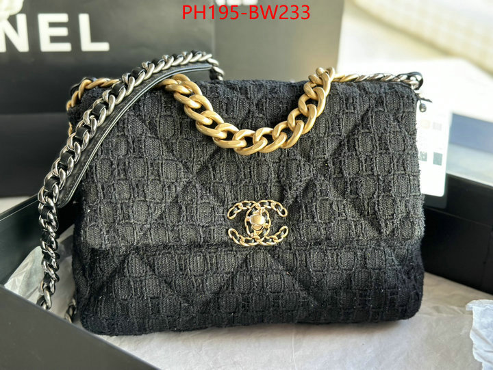 Chanel Bags(TOP)-Diagonal-,ID: BW233,$: 195USD