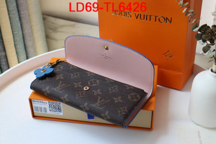 LV Bags(TOP)-Wallet,ID:TL6426,$: 69USD