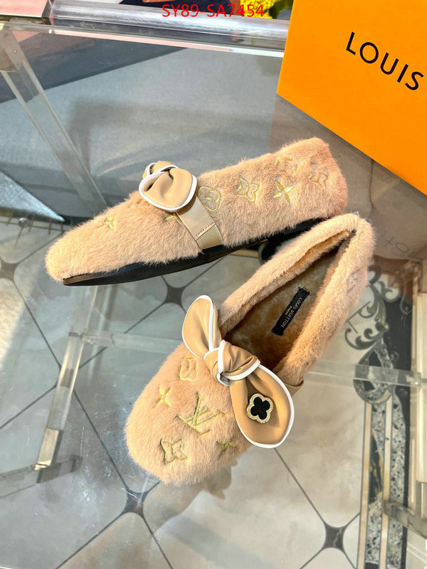 Women Shoes-LV,found replica , ID: SA7454,$: 89USD