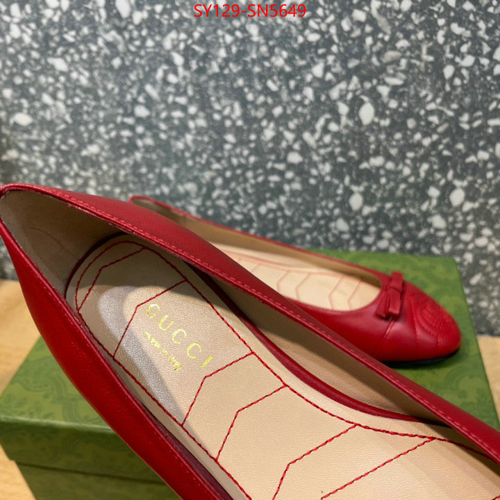 Women Shoes-Gucci,7 star quality designer replica , ID: SN5649,$: 129USD