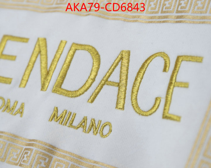 Clothing-Versace,designer high replica , ID: CD6843,$: 79USD