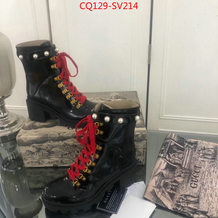 Women Shoes-Gucci,website to buy replica , ID: SV214,$:129USD