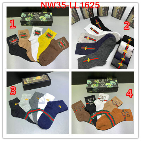 Sock-Gucci,buy high quality cheap hot replica , ID: LL1625,$: 35USD