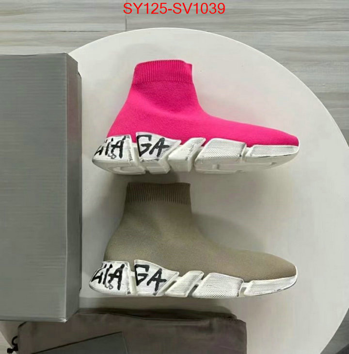 Men Shoes-Balenciaga,outlet 1:1 replica , ID: SV1039,$: 125USD