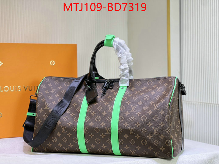 LV Bags(4A)-Keepall BandouliRe 45-50-,where quality designer replica ,ID: BD7319,$: 109USD
