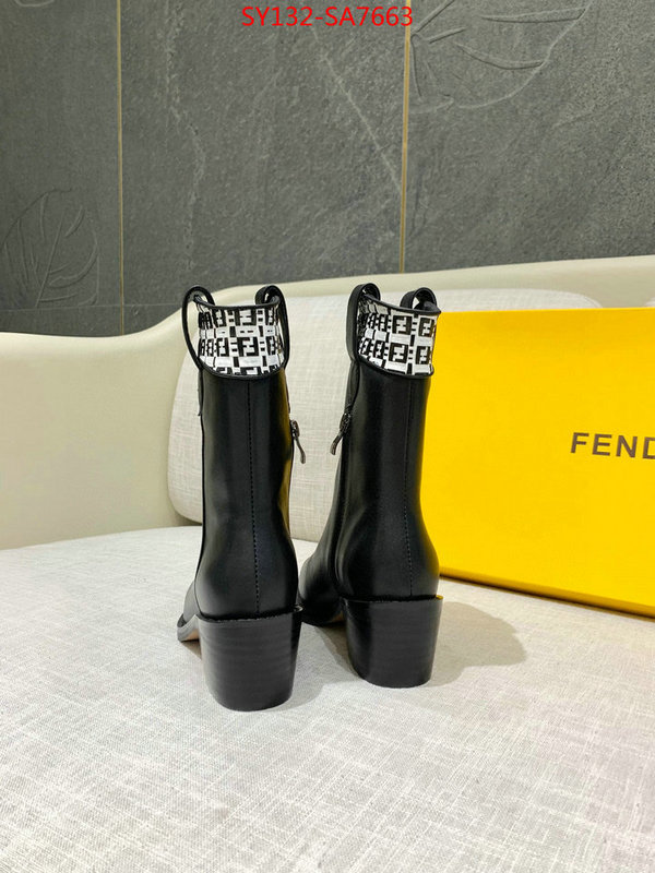 Women Shoes-Fendi,first top , ID: SA7663,$: 132USD