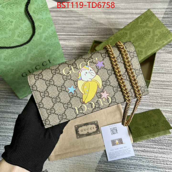 Gucci Bags(TOP)-Wallet-,ID: TD6758,$: 119USD