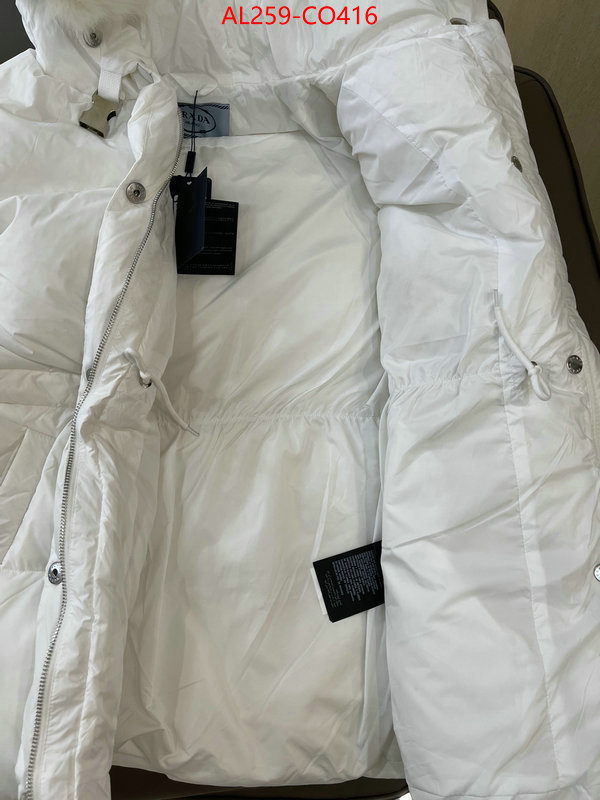 Down jacket Women-Prada,high quality designer replica , ID: CO416,$: 259USD