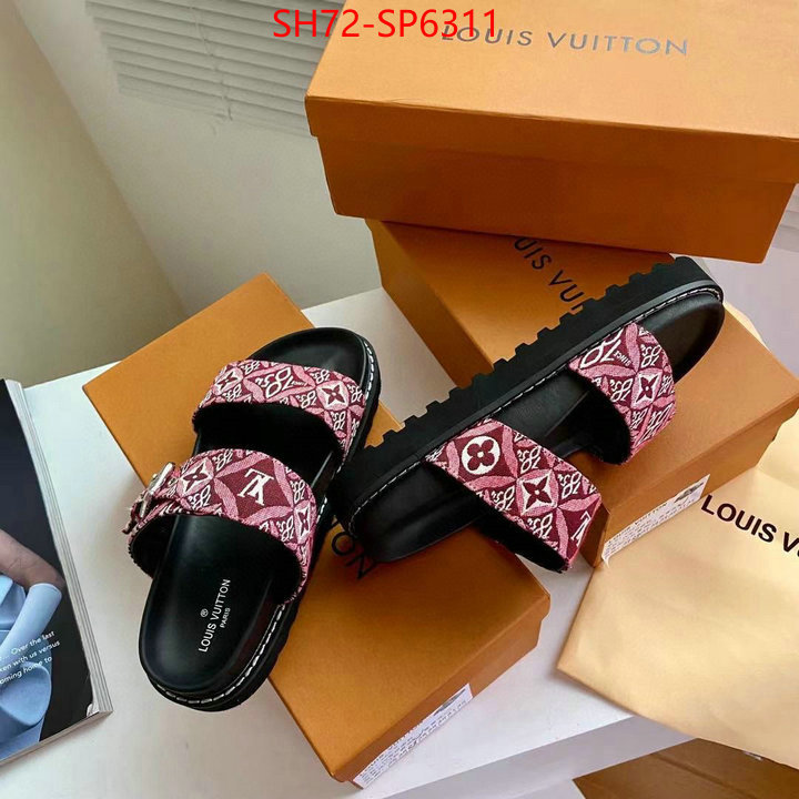 Women Shoes-LV,fake designer , ID: SP6311,$: 72USD