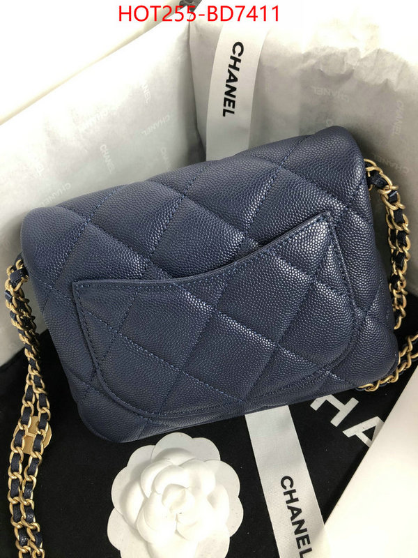 Chanel Bags(TOP)-Diagonal-,ID: BD7411,$: 255USD