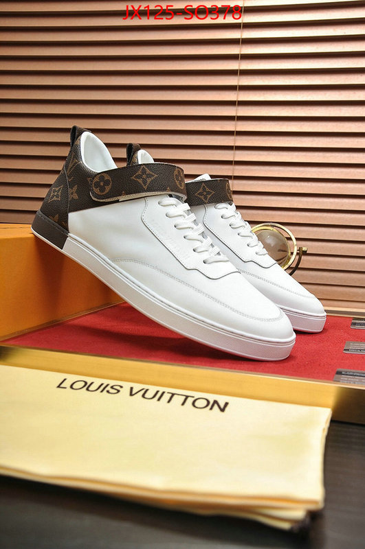 Men Shoes-LV,new 2023 , ID: SO378,$: 125USD