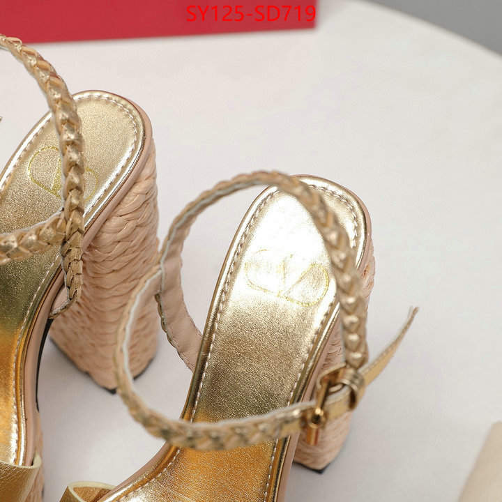 Women Shoes-Valentino,designer 7 star replica , ID: SD719,$: 125USD