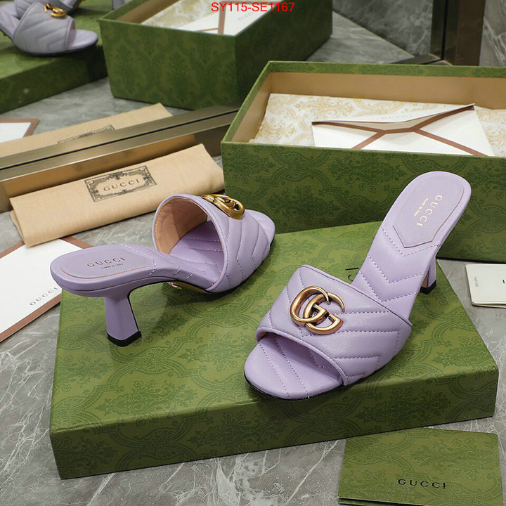 Women Shoes-Gucci,replica how can you , ID: SE1167,$: 115USD