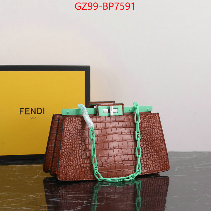 Fendi Bags(4A)-Handbag-,the most popular ,ID: BP7591,$: 99USD