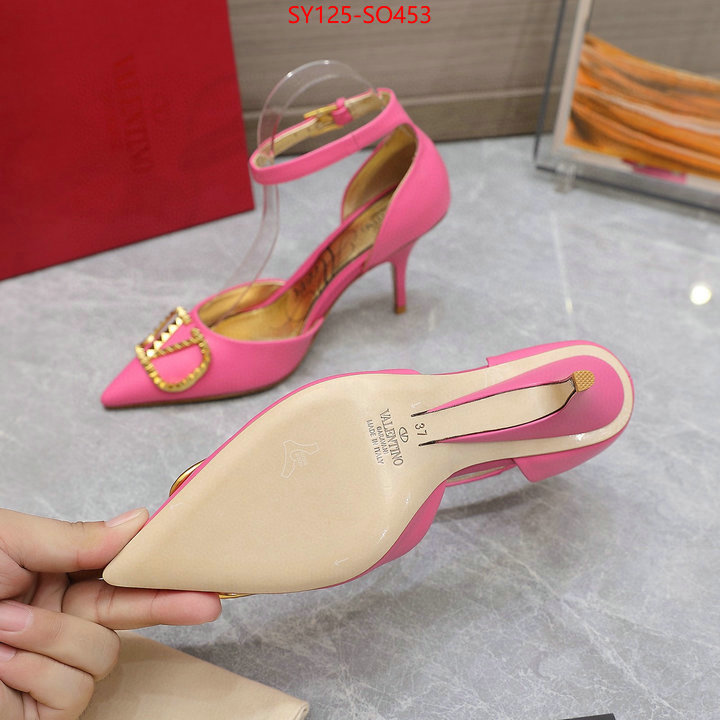 Women Shoes-Valentino,aaaaa+ class replica , ID: SO453,$: 125USD