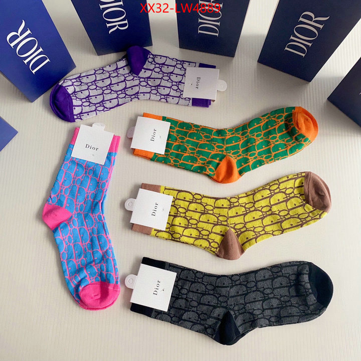 Sock-Dior,online china , ID: LW4889,$: 32USD