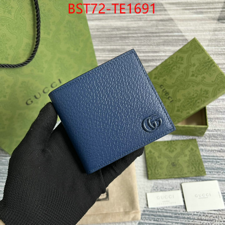 Gucci Bags(TOP)-Wallet-,only sell high-quality ,ID: TE1691,$: 72USD