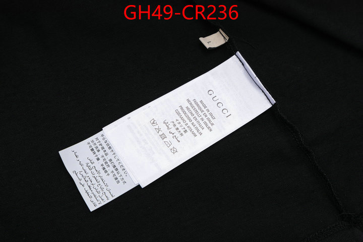 Clothing-Gucci,2023 aaaaa replica 1st copy , ID: CR236,$: 49USD