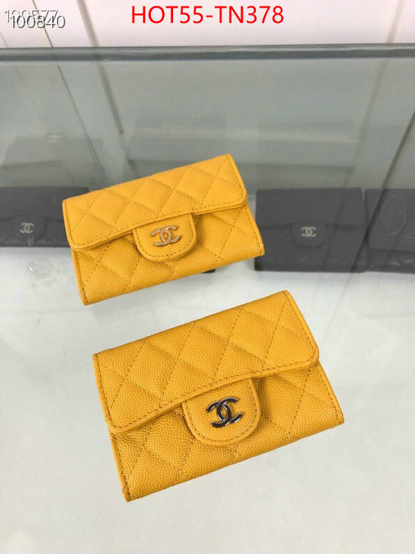 Chanel Bags(TOP)-Wallet-,ID: TN378,$: 55USD