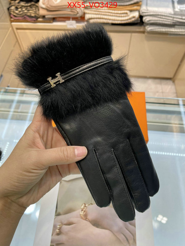 Gloves-Hermes,designer 1:1 replica , ID: VO3429,$: 55USD