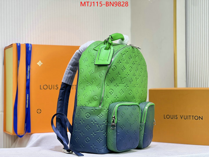 LV Bags(4A)-Backpack-,replicas ,ID: BN9828,$: 115USD