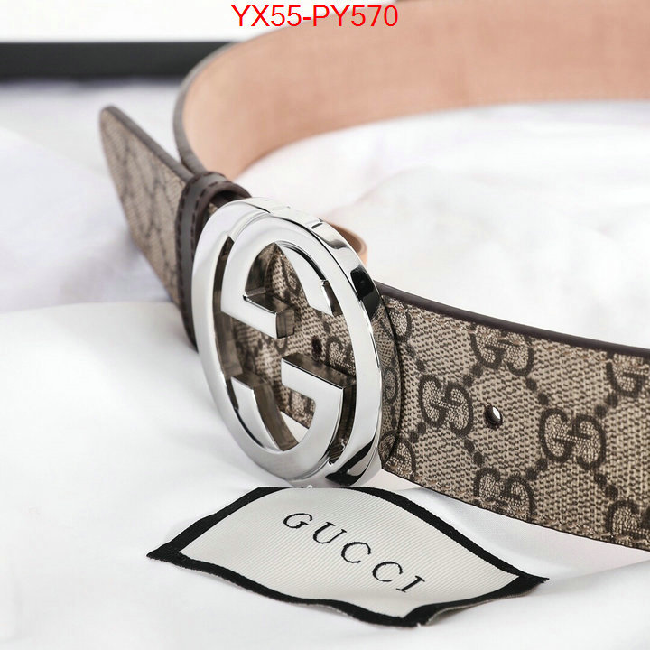 Belts-Gucci,best quality replica , ID: PY570,$:55USD