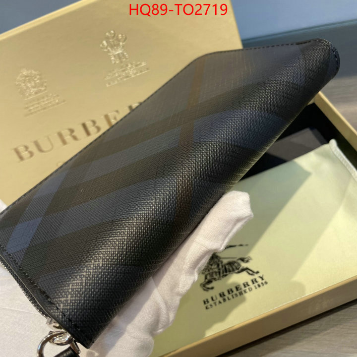 Burberry Bags(4A)-Wallet,replica 1:1 high quality ,ID: TO2719,$: 89USD