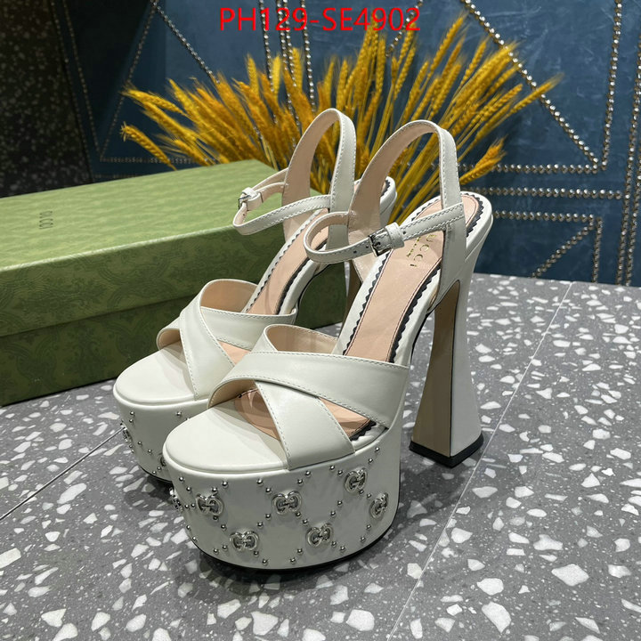 Women Shoes-Gucci,highest quality replica , ID: SE4902,$: 129USD