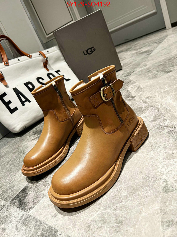 Women Shoes-UGG,1:1 clone , ID: SO4192,$: 129USD