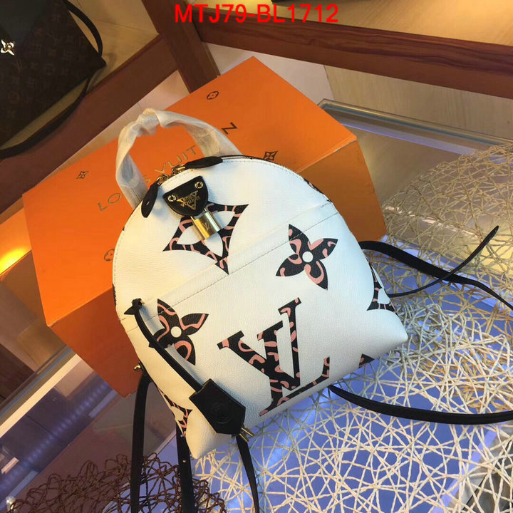 LV Bags(4A)-Backpack-,ID: BL1712,$: 79USD