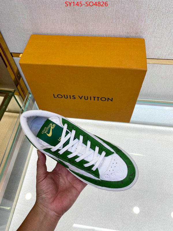 Men Shoes-LV,top quality designer replica , ID: SO4826,$: 145USD