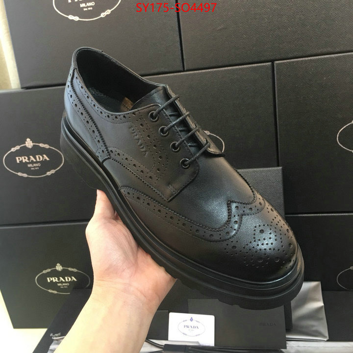 Men Shoes-Prada,luxury shop , ID: SO4497,$: 175USD