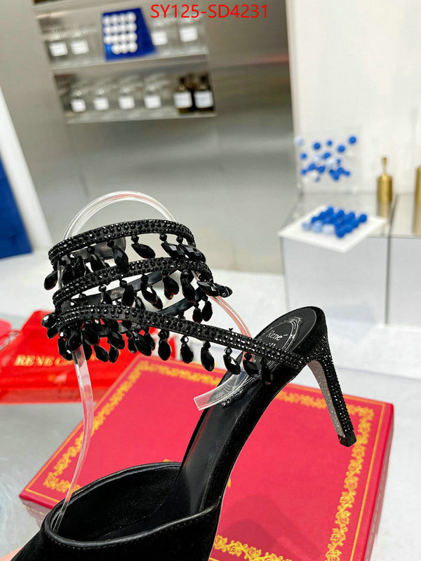 Women Shoes-Rene Caovilla,high-end designer , ID: SD4231,$: 125USD