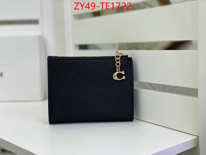 Coach Bags(4A)-Wallet,how to find replica shop ,ID: TE1722,$: 49USD