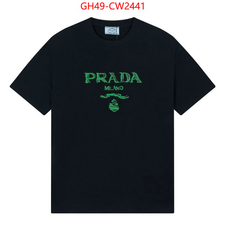 Clothing-Prada,luxury shop , ID: CW2441,$: 49USD