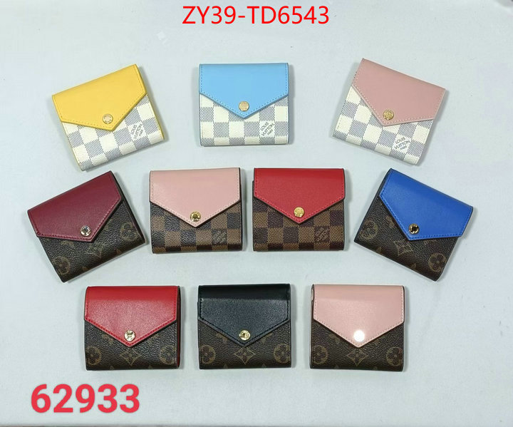 LV Bags(4A)-Wallet,new ,ID: TD6543,$: 39USD