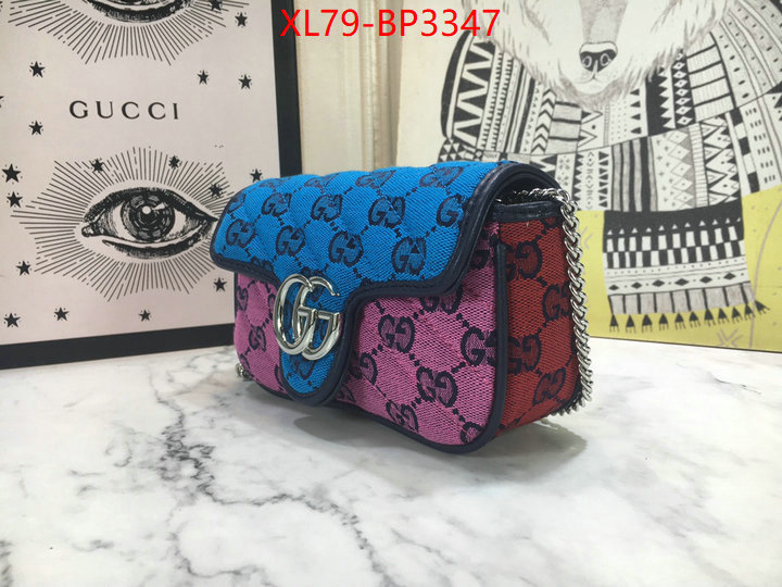 Gucci Bags(4A)-Marmont,2023 replica wholesale cheap sales online ,ID: BP3347,$: 79USD