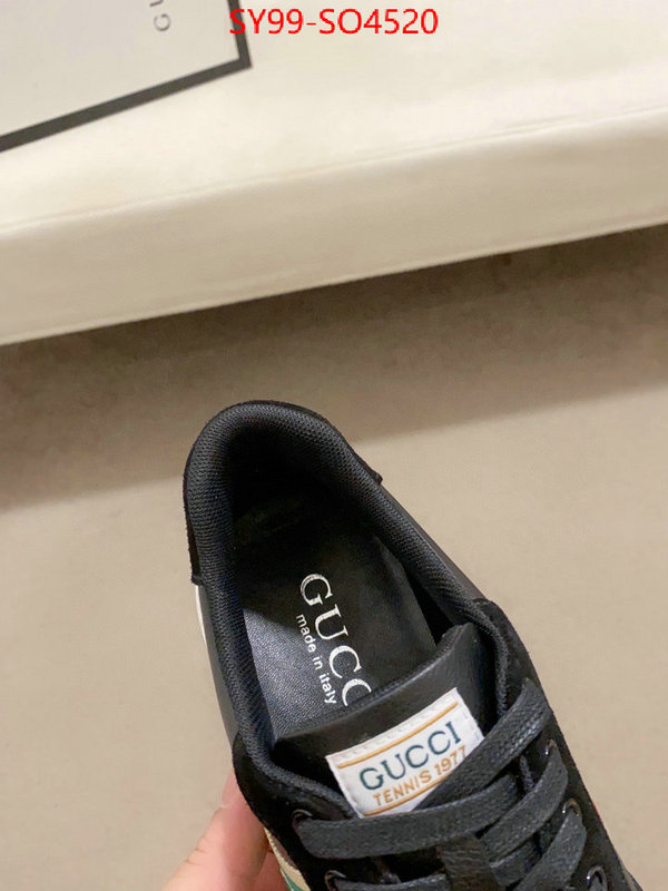 Men Shoes-Gucci,outlet 1:1 replica , ID: SO4520,$: 99USD