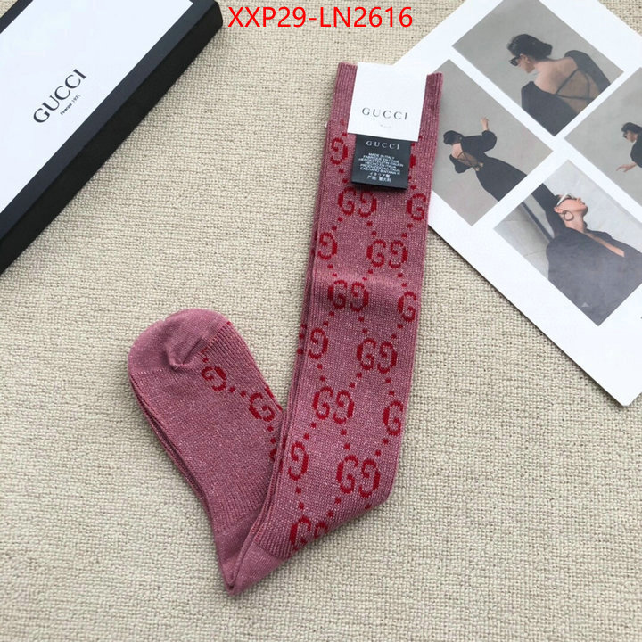 Sock-Gucci,brand designer replica , ID: LN2616,$: 29USD